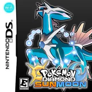 Pokemon Diamond Sun and Moon Nintendo DS